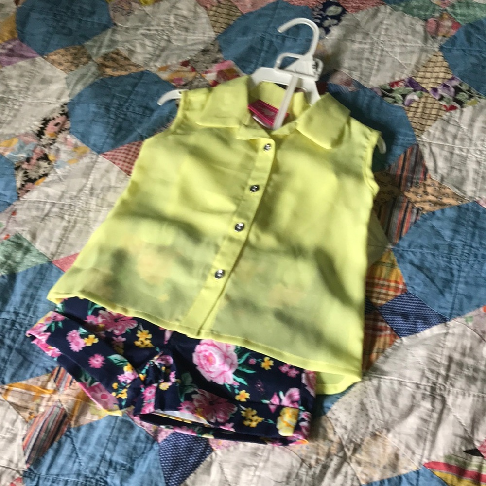 Girls Pink - Summer Set - sz 18m NWT